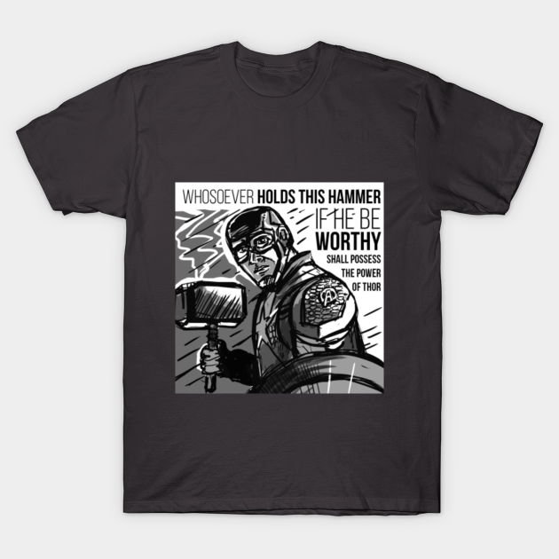 captain america worthy shirt